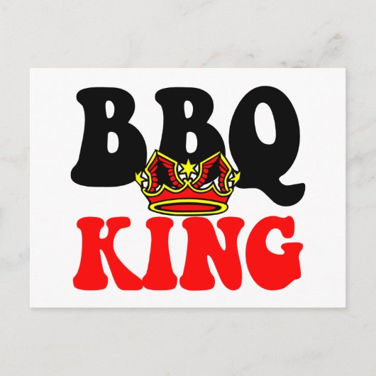 Carte Postale Barbecue King (Devant)