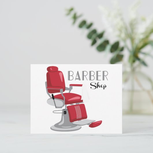 Carte Postale Barber Shop (Debout devant)