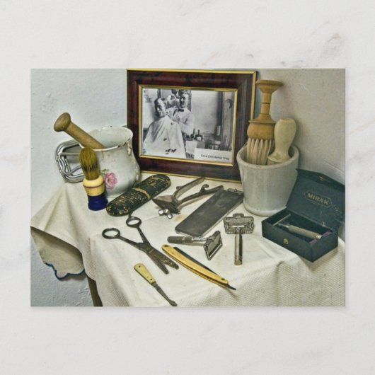Carte Postale Barber Shop (Devant)