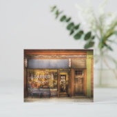 Carte Postale Barbier - Towne Barber Shop (Debout devant)