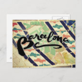 Carte Postale Barcelona postcard (Devant / Derrière)