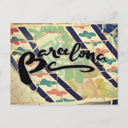 Carte Postale Barcelona postcard (Devant)