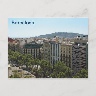 Carte Postale Barcelone