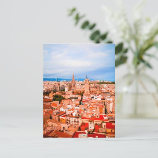 Carte Postale Barcelone (Debout devant)