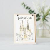 Carte Postale Barcelone (Debout devant)