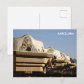 Carte postale Barcelone (Devant / Derrière)
