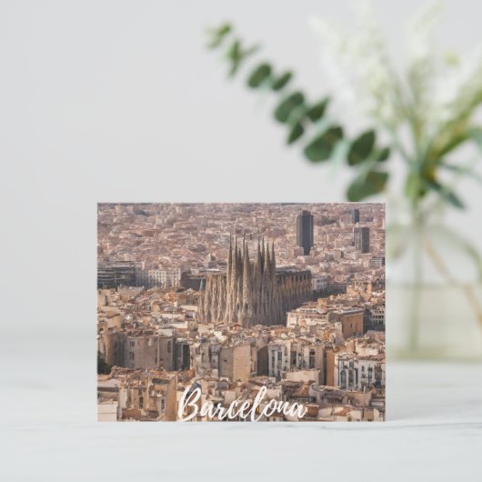 Carte Postale Barcelone (Debout devant)