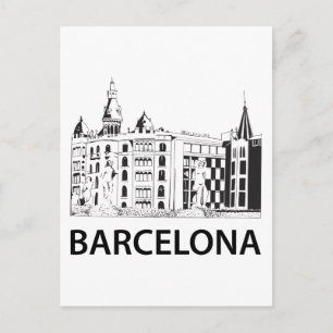 Carte Postale Barcelone