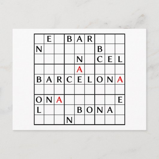 CARTE POSTALE BARCELONE (Devant)