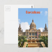 Carte Postale Barcelone (Devant / Derrière)
