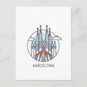 Carte Postale Barcelone (Devant)