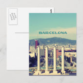 Carte Postale Barcelone (Devant / Derrière)