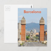 Carte Postale Barcelone (Devant / Derrière)