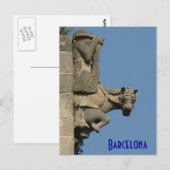 Carte Postale Barcelone (Devant / Derrière)