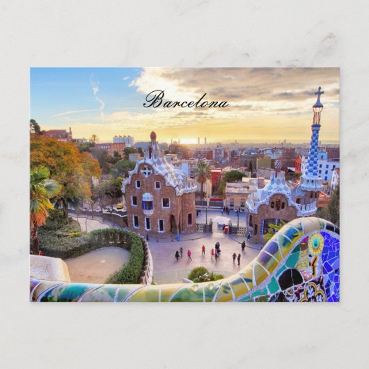 CARTE POSTALE BARCELONE (Devant)
