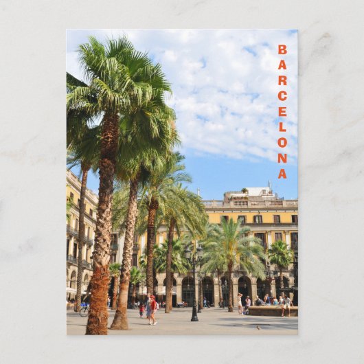 Carte Postale Barcelone (Devant)