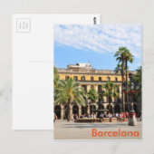 Carte Postale Barcelone (Devant / Derrière)