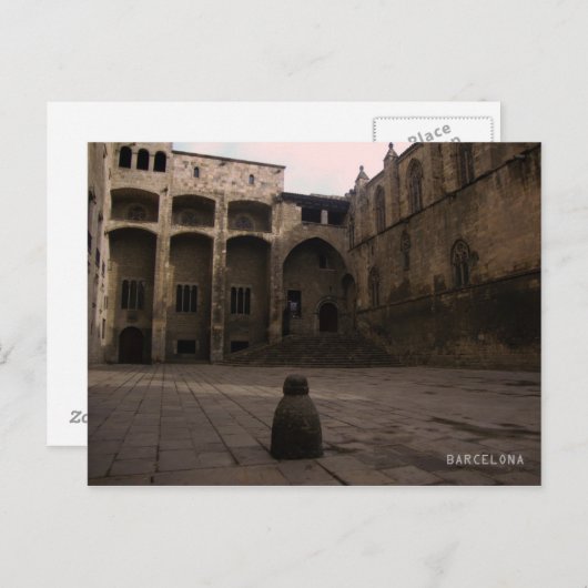 Carte Postale Barcelone (Devant / Derrière)