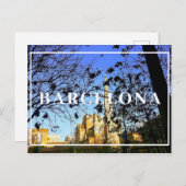Carte postale Barcelone (Devant / Derrière)