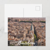 Carte Postale Barcelone (4) (Devant / Derrière)