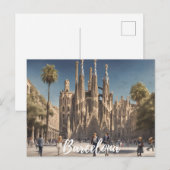 Carte Postale Barcelone (6) (Devant / Derrière)