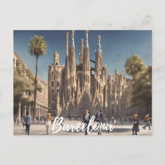 Carte Postale Barcelone (6) (Devant)