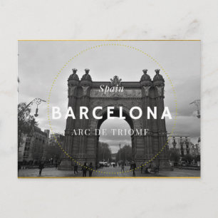 Carte Postale Barcelone, Arc de Triomf