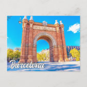 Carte Postale Barcelone, Espagne (Devant)