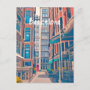 Carte Postale Barcelone Espagne