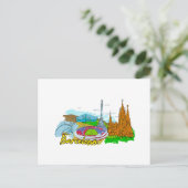 Carte Postale Barcelone - Espagne (Debout devant)