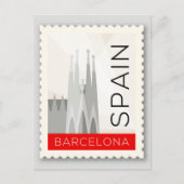 Carte Postale Barcelone Espagne (Devant)