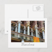 Carte Postale Barcelone, Espagne (Devant / Derrière)