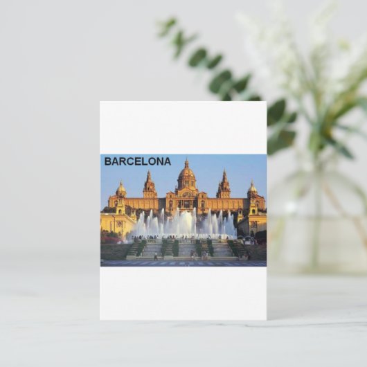 Carte Postale Barcelone Espagne (Debout devant)