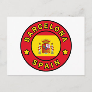 Carte Postale Barcelone Espagne