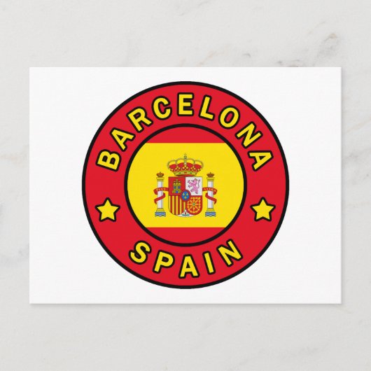 Carte Postale Barcelone Espagne (Devant)