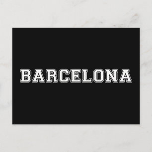 Carte Postale Barcelone Espagne