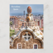 Carte postale Barcelone Espagne (Devant)