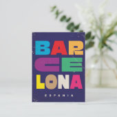 Carte Postale Barcelone Espagne (Debout devant)