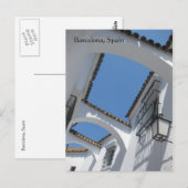 Carte postale Barcelone Espagne (Devant / Derrière)