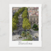 Carte Postale Barcelone Espagne (Devant)