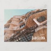 Carte Postale Barcelone, Espagne - Casa Batllo par Gaudi (Devant)