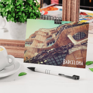 Carte Postale Barcelone, Espagne - Casa Batllo par Gaudi Postcar