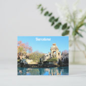Carte Postale Barcelone Espagne Parc de la Ciutadella Voyage Pho (Debout devant)