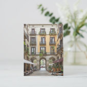 Carte Postale Barcelone. n° 114. (Debout devant)