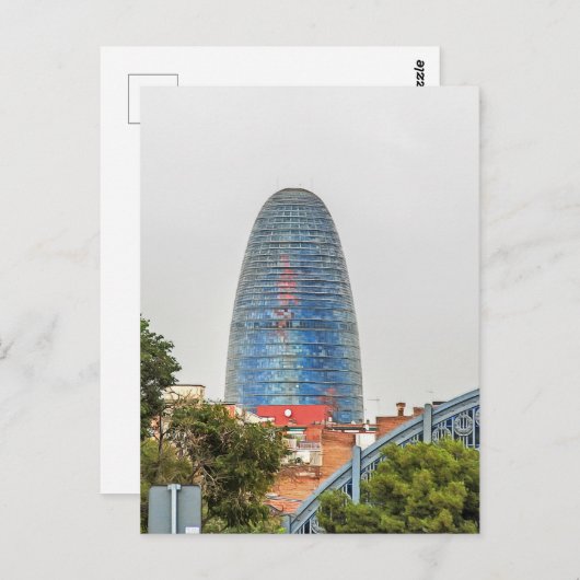 Carte Postale Barcelone. n° 21. (Devant / Derrière)