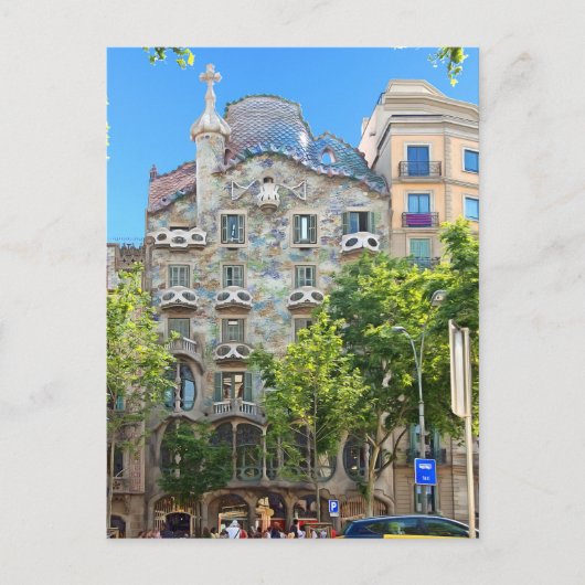 Carte Postale Barcelone. n° 6. (Devant)