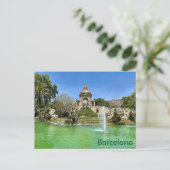 Carte Postale Barcelone – Parc de la Ciutadella (Debout devant)