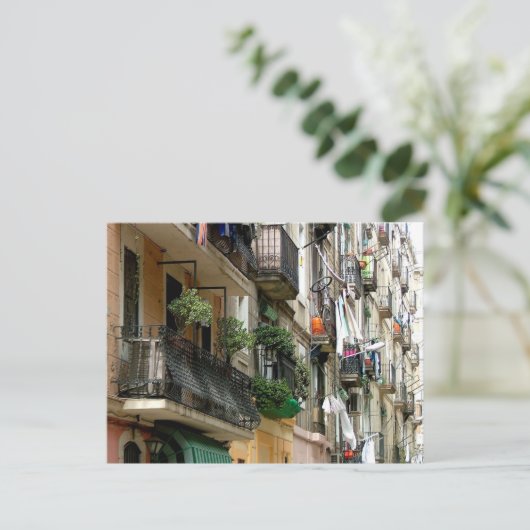 Carte Postale Barceloneta (Debout devant)