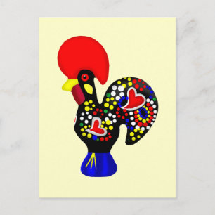 Carte Postale Barcelos Galo do Portugal por os portugueses