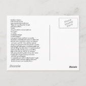 Carte Postale Barchetta Rustica (Dos)